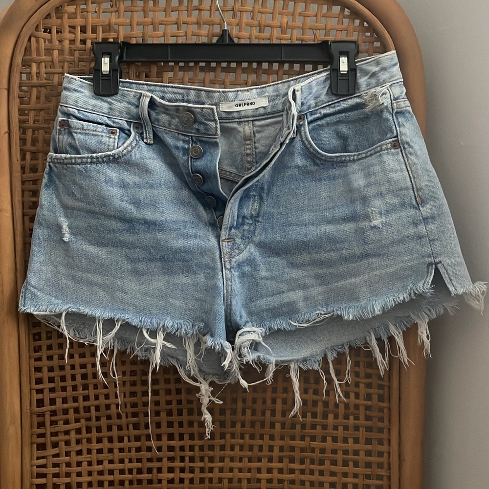 GRLFRND Denim Shorts